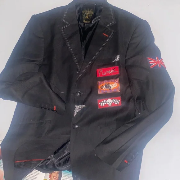 Artine Vintage Riders Blazer Made In U.K. Size M (40R)